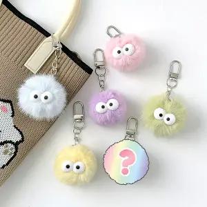 랜덤 미니 플러피 키링 가방 키홀더 액세서리 뽑기인형