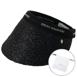 26SS 여성 비앙카 12 바이저햇 챠콜블랙로고 더스트백 포함 HAT52493 CHARCOALBLACKLOGO PKG