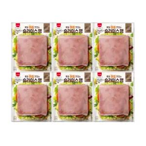 그릭슈바인 매일 아침 맛있는 슬라이스 햄 160gx6개 (48입/960g)