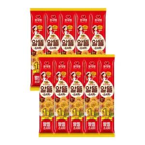 [롯데웰푸드]롯데햄 알뜰소시지500Gx10개