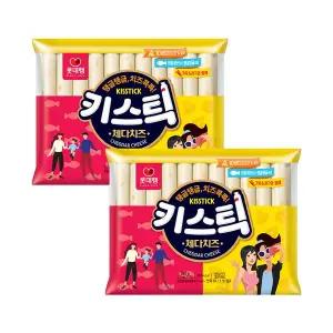 [롯데웰푸드]키스틱체다치즈550Gx2개