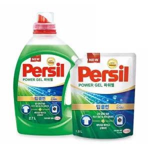 [신세기유통](대전신세계)퍼실 파워젤 2.7L+1.8L 겸용 세탁세제 기획