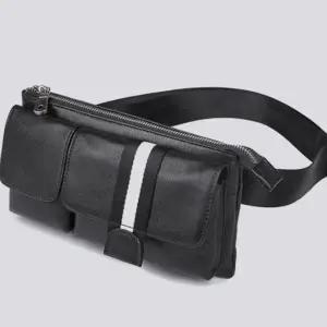 데일리백 남자 가죽 바디백 캐주얼 힙쌕 메신저백 가방