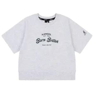 [캉골키즈](마산점)그래픽 숏 슬리브 스 셔츠 SA 0109 멜란지 그레이 (ASACMT01090MY)