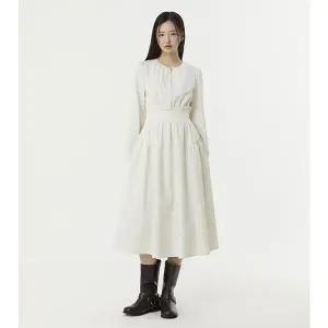 플라스틱아일랜드 넥셔링 시보리밴딩 반집업 원피스 PR1WO263 923834