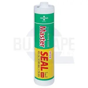 오공 SS500 마스터씰 다목적 변성 실리콘 300ml 백색 보수용 접착용 도장용