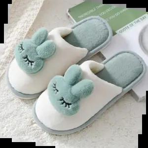 푹신한슬리퍼 여자 사무실 앞 막힌 편안한 슬리퍼 실내화 코디