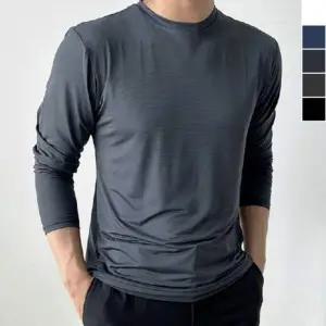 라운드 KH087262 긴팔쿨 데일리 1P 티셔츠 클래식 남자 여름 데