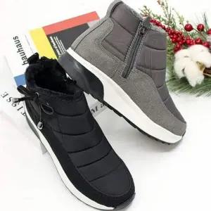 지퍼 ZB429494 패딩 윈터 방한화 부츠 따뜻 겨울 여성 앵글 앵