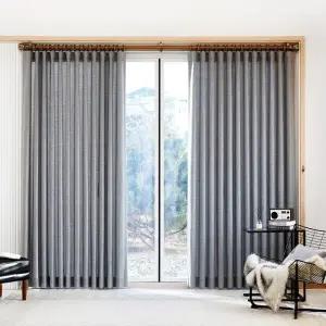 커튼 메탈릭그레이 520 x (230/240) cm 코스트코 두레샵2602