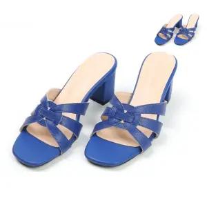 6cm굽슬리퍼 3753 여성슬리퍼 가보시공법 국내생산