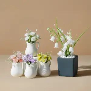 납골당꾸미기 꽃 화분 봉안당 납골당 소품 추모관 장식 미니어처