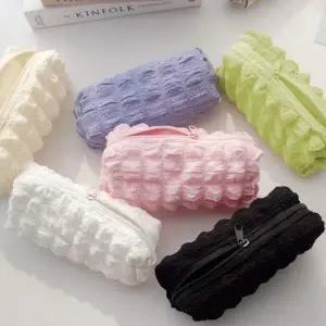 러블리 EDR103Y4 파스텔톤 직사각 구름 시크릿 수납파우치 필통