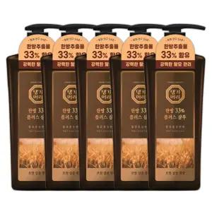 댕기머리샴푸 맥주효모샴푸 한방샴푸 500ml 5개