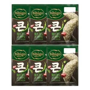 CJ 비비고 큰채소가득고기만두 꽈리고추 400g x6개