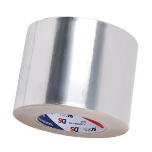 주방 후드 덕트 배관 이음새 연통 연결 테이프 50M내열 보수자재 공조설비 캠핑용품 장박 보호 알루미늄 은