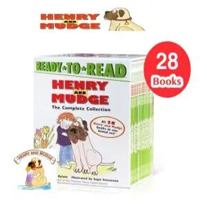 헨리앤머지 28권세트 Henry and Mudge 영어원서 정식음원+전권 워크시트 제공