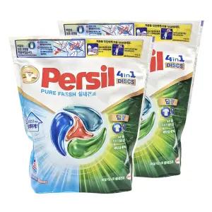 퍼실 디스크 실내건조 캡슐세제 26개입 2팩 (52개)