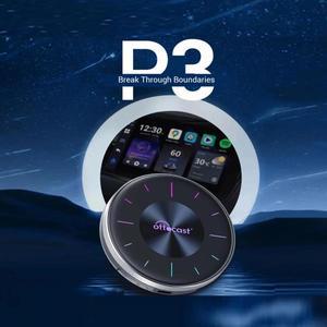 오토캐스트 피카소 3 CarPlay AI 박스 무선 안드로이드 오토 TV 박스 (미니 HDMI, 도요타 기아 현대 폭스바