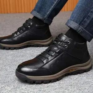 남자 ZUD144B5 트레킹화 데일리 겨울 남성 클래식 신발 털 워커