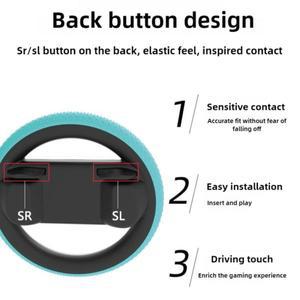 스위치 2 조이콘 컨트롤러 스위치2 조이콘 2 레이싱 휠 핸드 그립 마리오 카트 월드 8 디럭스용 스티어링