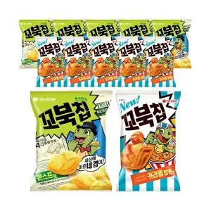 오리온 꼬북칩 콘스프 80g, 6개 + 꼬북칩 카라멜팝콘맛 72g, 6개