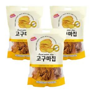 데일리포켓 달콤바삭 대용량 고구마칩 3개(400gx3개) 어린이집,유치원,학교,교회,기업,관공서 간식,선물