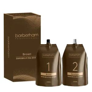 바버함 브라운 피부에 묻어나지 않는 염색약 150g 1개