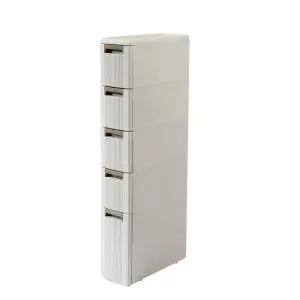 좁은 틈새 서랍형 수납장 주방 욕실 냉장고 옆 정리 선반