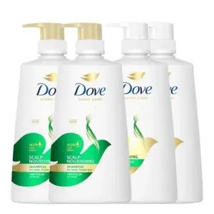 도브 스칼프 너리싱 샴푸 680ml 2개 + 컨디셔너 660ml 2개