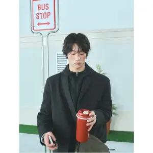 [에잇세컨즈] 페이크 레더 후드 점퍼  블랙 (45623ZMCF5)