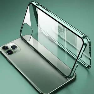 갤럭시 s26 울트라 플러스 마그네틱 전면 투명 메탈 범퍼 풀커버 슬림 하드 미러 케이스