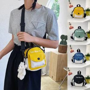 귀여운 여성 외출 스타일 캔버스 패션 미니 크로스백 dqt6+7VHo