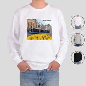 맨투맨 전색상 암스테르담 풍차 네덜란드 EUROPE3