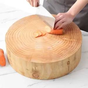 원형 통나무 도마 월넛 정육점 곰팡이 통나무도마 가정용