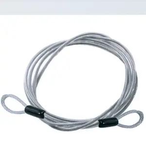 자전거 킥보드 도난방지 와이어 락 2M 번호키 열쇠 다용도와이어