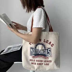 캔버스 숄더백 빅사이즈 데일리 가벼운 여성 숄더백 에코백 여름 크로스