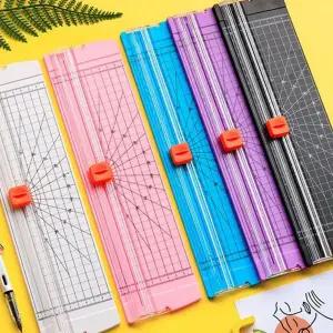 재단기 다용도 휴대 사무용 종이 커터기 문구 수작업 사무실 공예용 휴대용 문구용 학생용 미술용 취미용