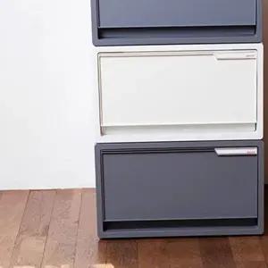 플라스틱 서랍장 경량 모듈형 공간활용 이동식 서랍장 다용도 틈새 수납장 칸막이 수납함 정리함 책상용