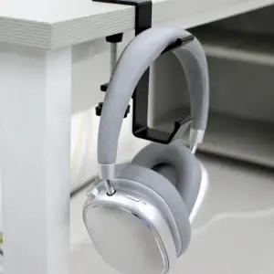 헤드폰 거치대 알루미늄 스탠드형 데스크 헤드셋 거치대 책상 걸이 고정