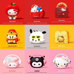 삼성 갤럭시 버즈3 OR 프로 FE용 3D 만화 실리콘 케이스 임팩 방지 충전 커버 이어폰 액세서리