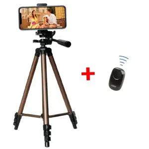 카메라 삼각대 가벼운 휴대용 유튜브 스마트폰 삼각대 액션캠 촬영 거치대