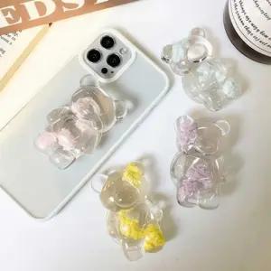 입체구름 곰돌이 브래킷 투명곰돌이 스마트톡