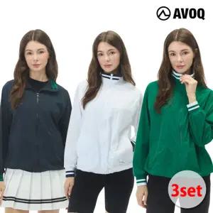 [AVOQ] 아보크 26SS 컬러 블록 집업 재킷 3종