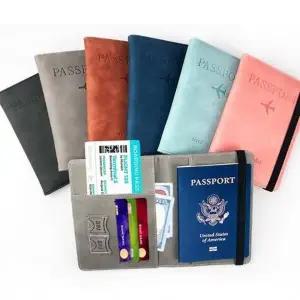 고급 여행용 밴드형 여권 케이스 여권커버 여권 지갑