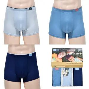 무지팬티 맨즈팬티 여성내의류 유광속바지 팬티 베이직속옷 남자내의세트 남아속옷강아지패턴 인터밍글스판남성속옷 3매입 청량하고 엠알주니어 인견 주니어 편안한 스판 드로즈