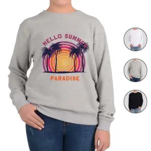 맨투맨 프린팅티셔츠 하와이 열대 해변E upY4+1pps