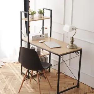 화이트 컴퓨터책상100 튼튼한 내구성 가성비 좋은 편리한 사용성 인테리어