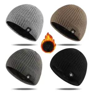 눈꽃패치 융기모 니트비니 ELM-238 eOW8+3PYP