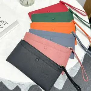 6컬러 넉넉한 수납력 데일리 슬림한 카드지갑 장지갑 여성장지갑 패션지갑 예쁜장지갑